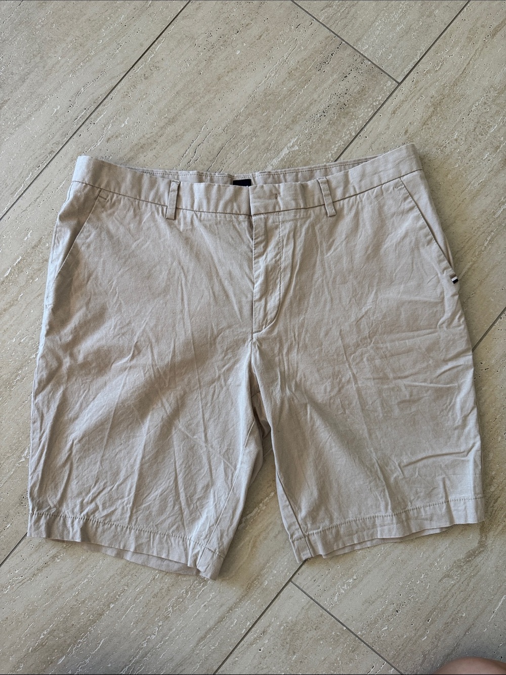 Men's Lightweight Casual Shorts - Cream